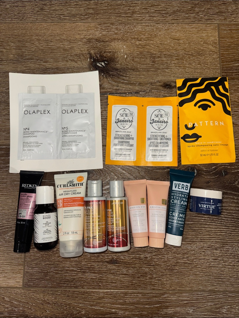 Haircare Samples - 14 samples